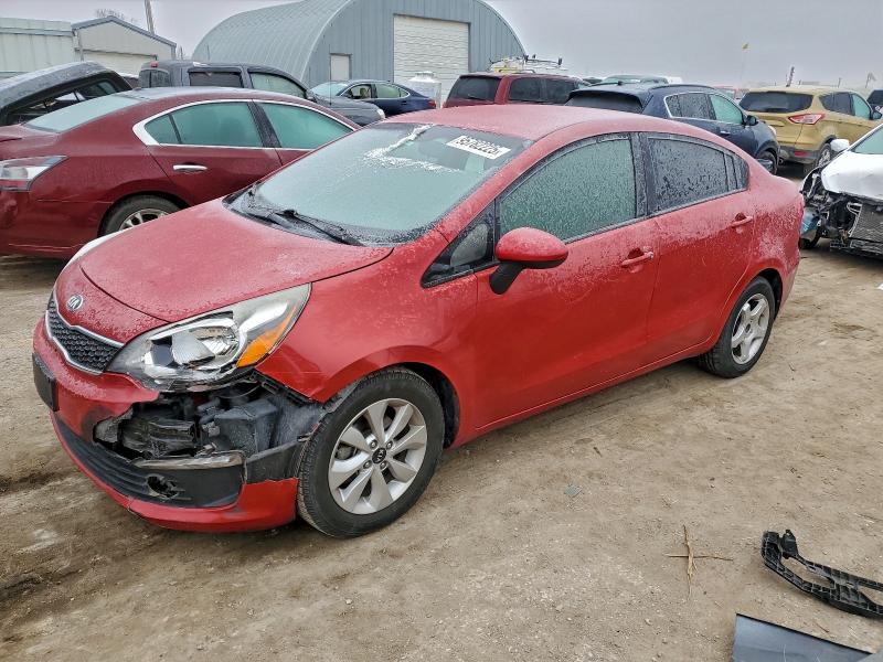 KIA RIO EX 2016 with VIN KNADN4A30G6626686 - Photo from auction