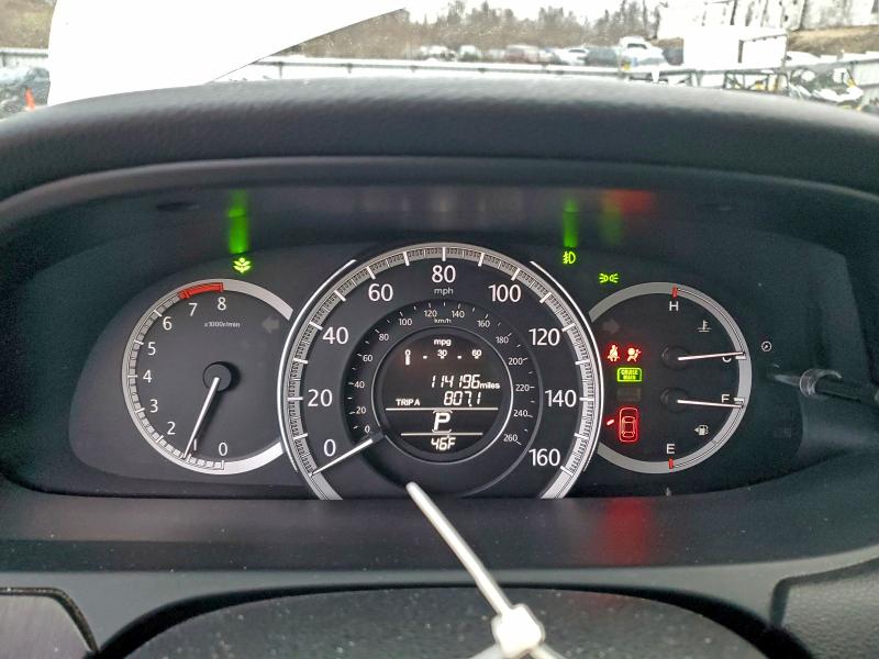 Photo 9 from auction – 2014 HONDA ACCORD EXL with VIN 1HGCR2F89EA288468