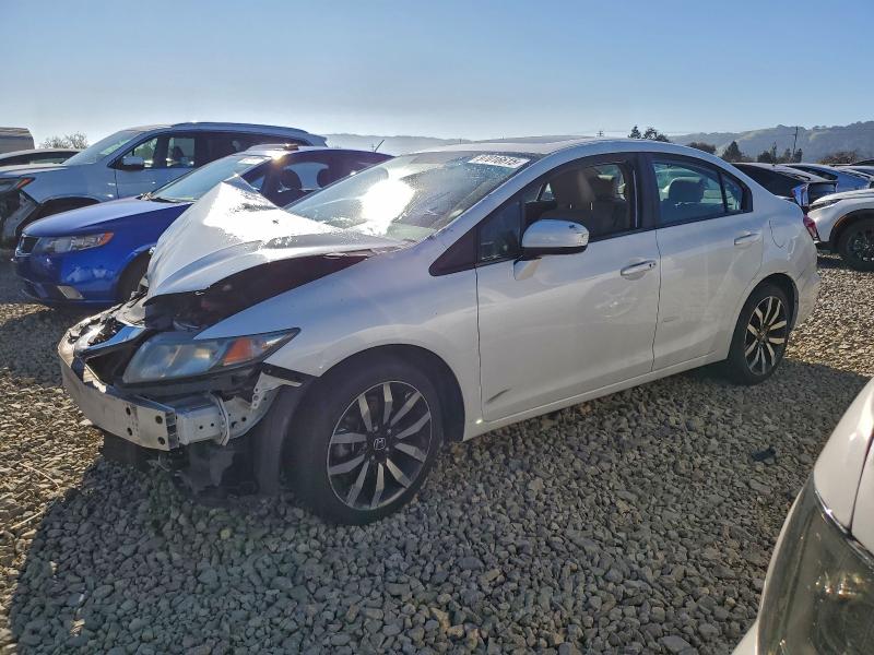 Photo 1 from auction – 2014 HONDA CIVIC EXL with VIN 19XFB2F98EE247884