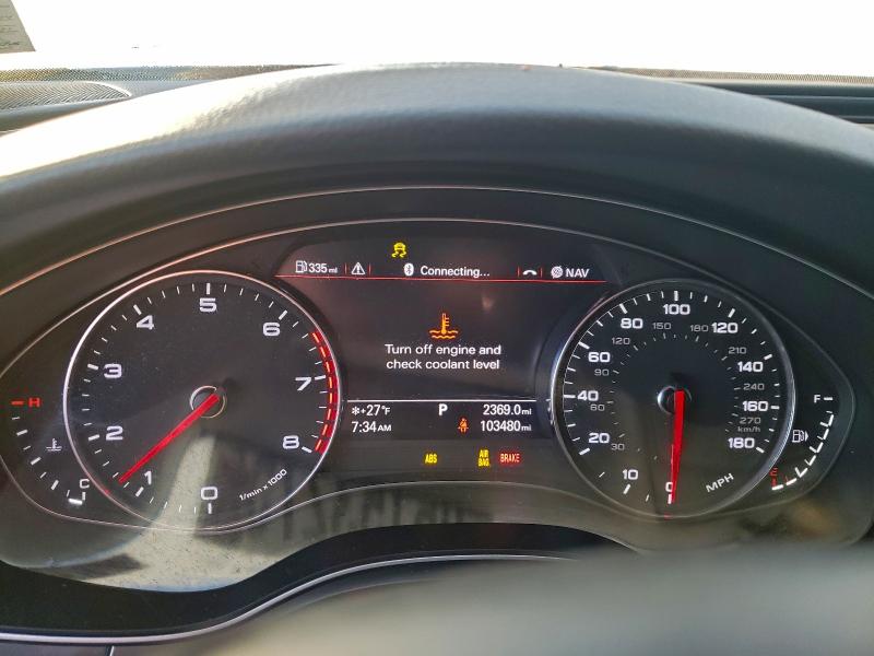 Photo 9 from auction – 2012 AUDI A6 with VIN WAUBGAFC4CN005475