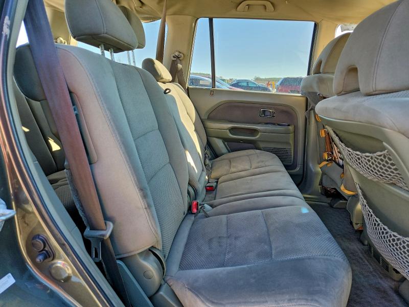 Photo 11 from auction – 2006 HONDA PILOT EX with VIN 2HKYF184X6H501827