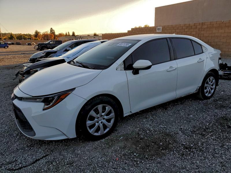 TOYOTA COROLLA LE 2021 with VIN 5YFEPMAE6MP248414 - Photo from auction