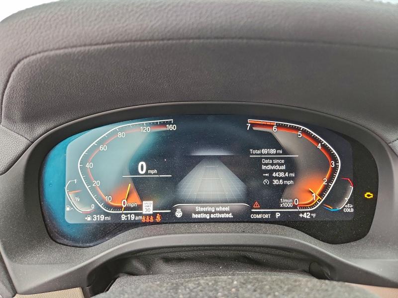 Photo 9 from auction – 2020 BMW X3 with VIN 5UXTY3C03L9D45981