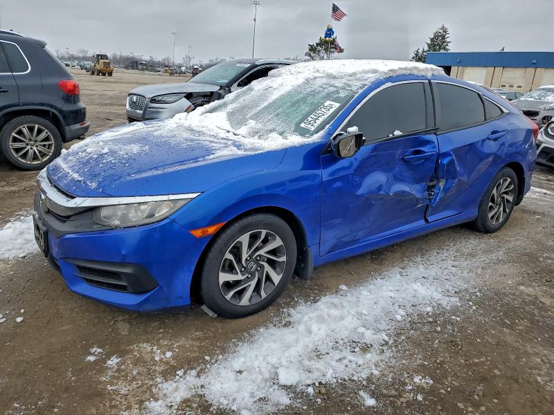 HONDA CIVIC 2017 with VIN 19XFC2F7XHE070027 - Photo from auction