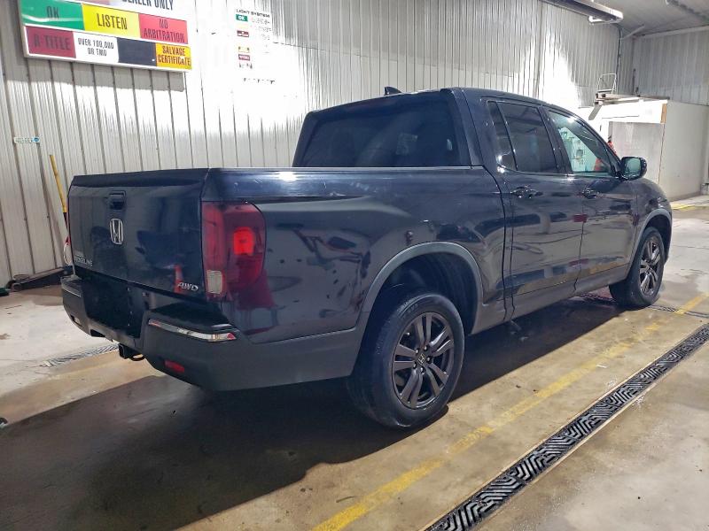 Photo 3 from auction – 2019 HONDA RIDGELINE with VIN 5FPYK3F10KB040587