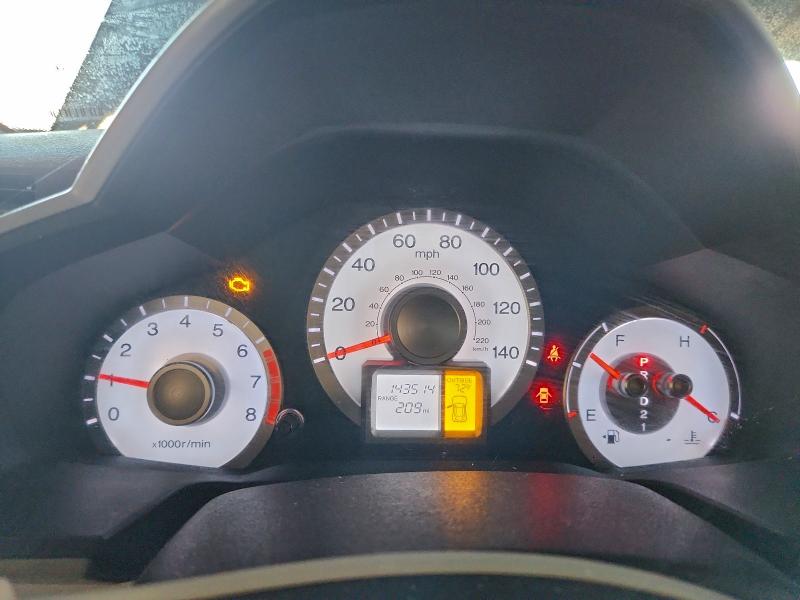 Photo 9 from auction – 2010 HONDA PILOT EXL with VIN 5FNYF3H60AB015208