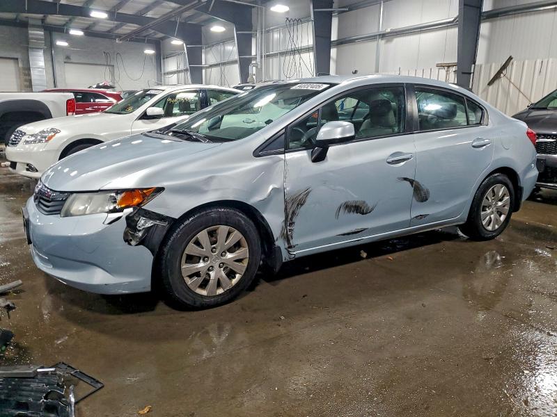 HONDA CIVIC LX 2012 with VIN 19XFB2F52CE012052 - Photo from auction