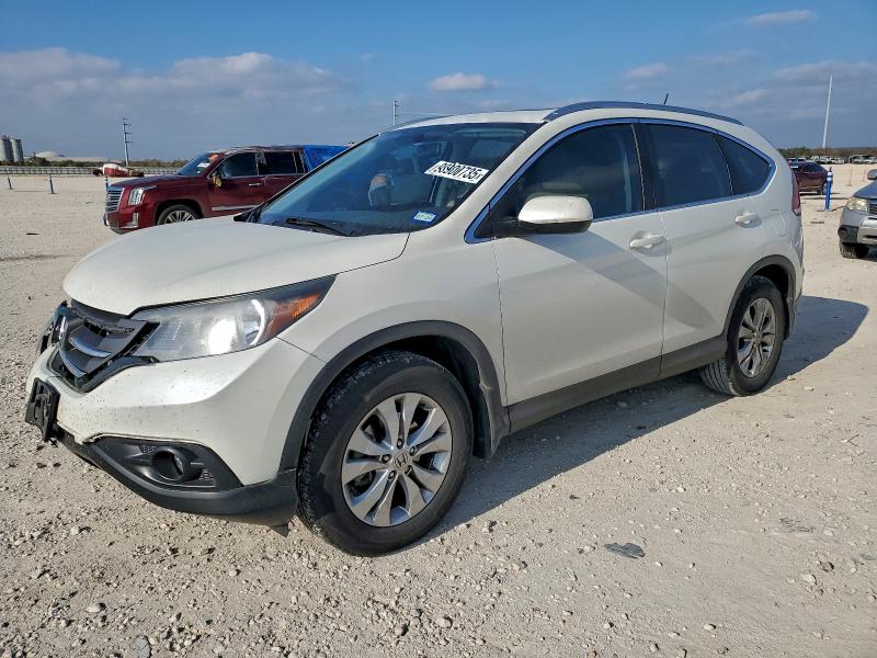 HONDA CR-V EXL 2014 with VIN 5J6RM3H74EL033064 - Photo from auction