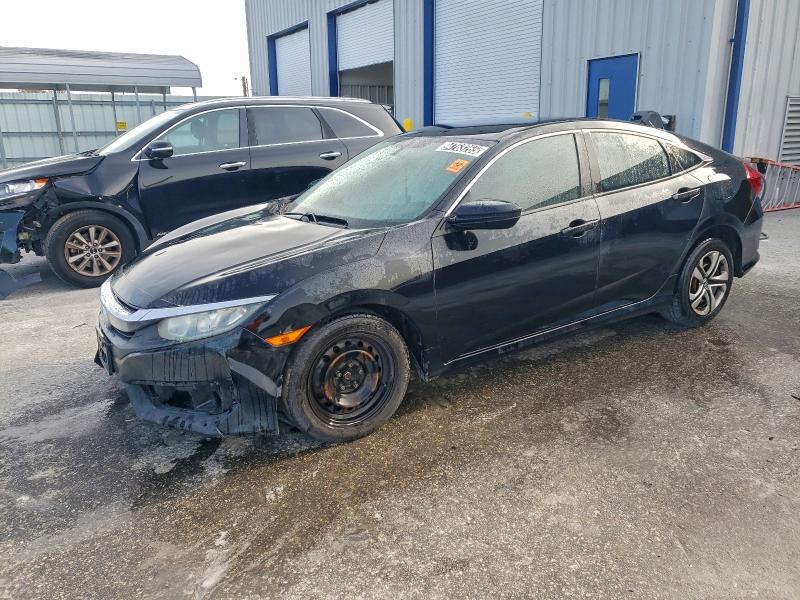 Photo 1 from auction – 2018 HONDA CIVIC LX with VIN 2HGFC2F52JH546054