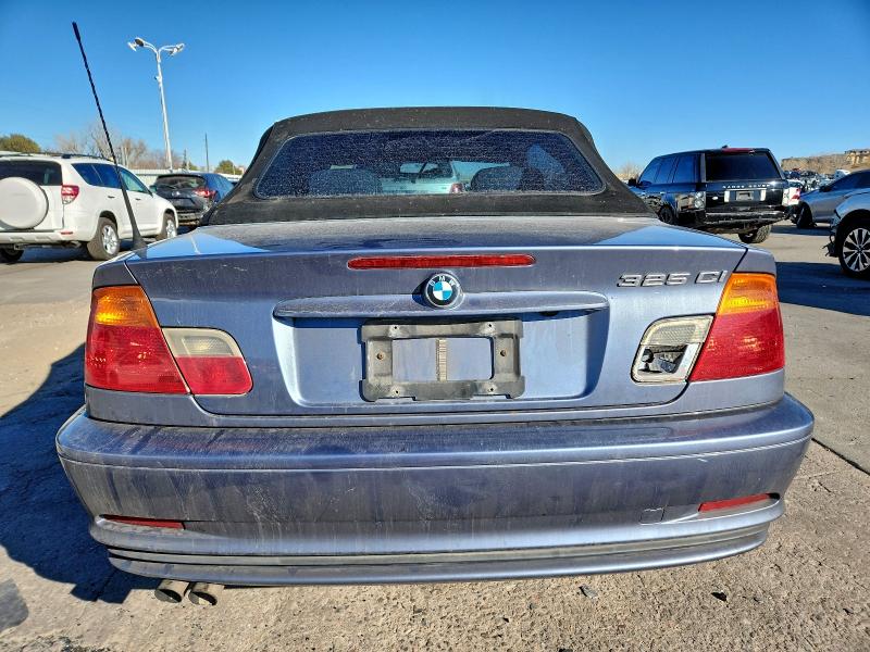 Photo 6 from auction – 2002 BMW 325 CI with VIN WBABS334X2JY59772