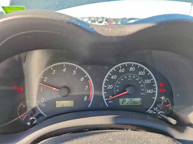 Photo 9 from auction – 2011 TOYOTA COROLLA BA with VIN 2T1BU4EE7BC656472