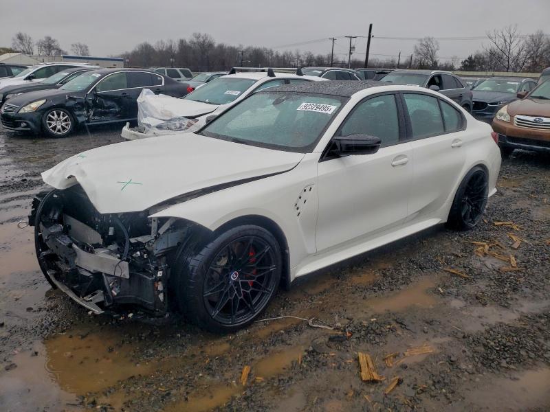 BMW M3 COMPETI 2022 with VIN WBS43AY09NFL64031 - Photo from auction
