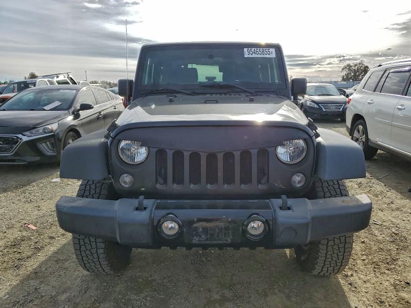 Photo 5 from auction – 2015 JEEP WRANGLER S with VIN 1C4AJWAG6FL503748
