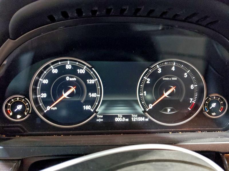 Photo 9 from auction – 2014 BMW 750 LI with VIN WBAYE8C56ED135698