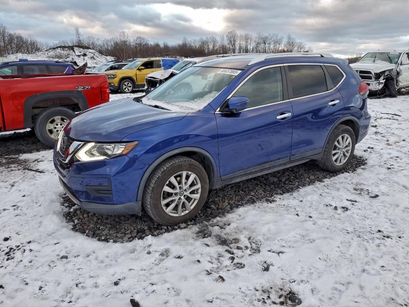 NISSAN ROGUE S 2018 with VIN KNMAT2MV0JP551440 - Photo from auction