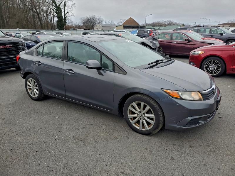 Photo 4 from auction – 2012 HONDA CIVIC EXL with VIN 19XFB2F92CE358492