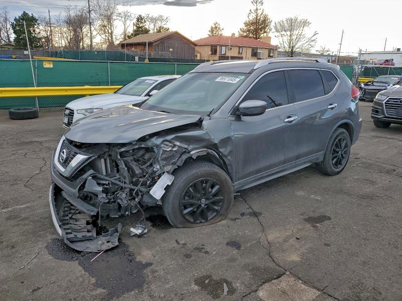 NISSAN ROGUE S 2017 with VIN KNMAT2MT7HP547474 - Photo from auction