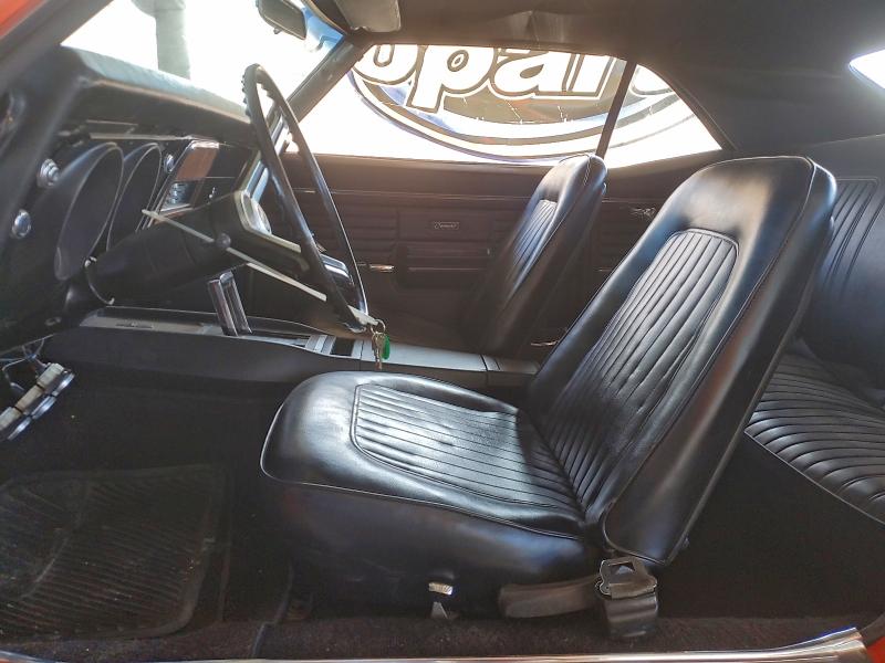 Photo 7 from auction – 1968 CHEVROLET CAMERO with VIN 124378L320131