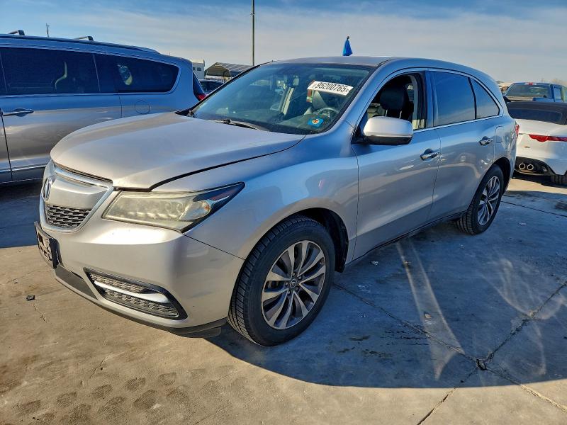 ACURA MDX TECHNO 2014 with VIN 5FRYD3H46EB014654 - Photo from auction
