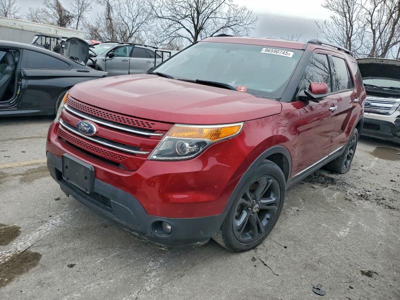 FORD EXPLORER L 2015 with VIN 1FM5K8F84FGA66901 - Photo from auction