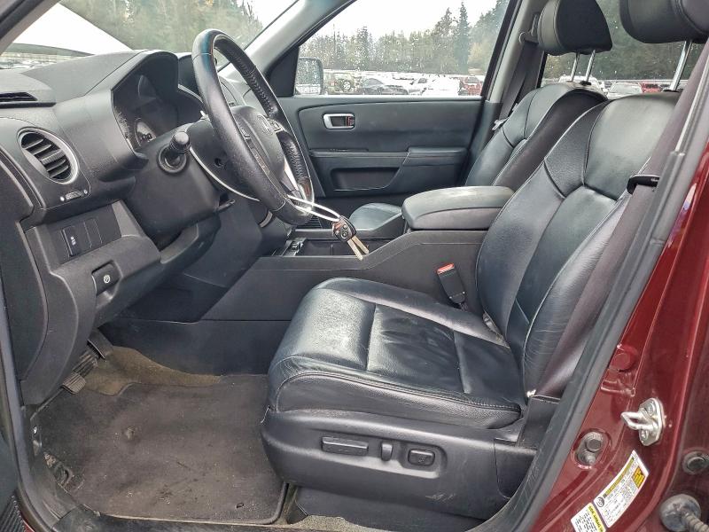 Photo 7 from auction – 2013 HONDA PILOT EXL with VIN 5FNYF4H50DB078228