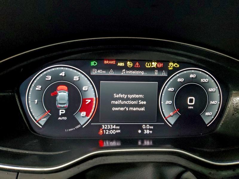 Photo 9 from auction – 2021 AUDI A5 PREMIUM with VIN WAUFACF52MA055364