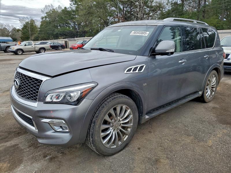 INFINITI QX80 BASE 2017 with VIN JN8AZ2NF4H9641229 - Photo from auction