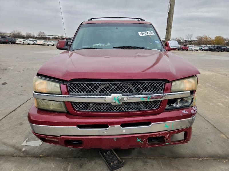 Photo 5 from auction – 2005 CHEVROLET AVALANCHE with VIN 3GNEC12Z35G135563