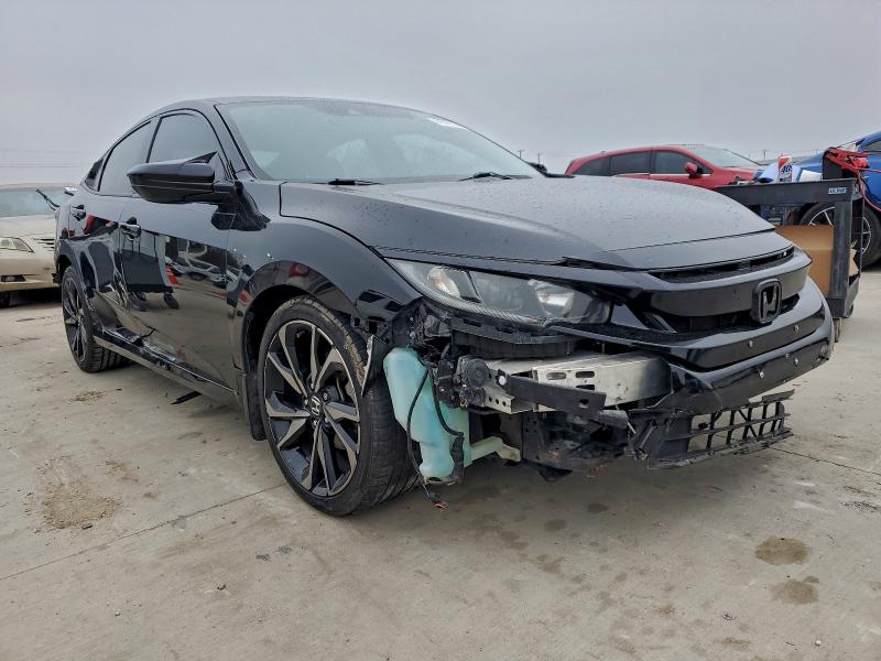 Photo 4 from auction – 2020 HONDA CIVIC with VIN 19XFC2F84LE000623