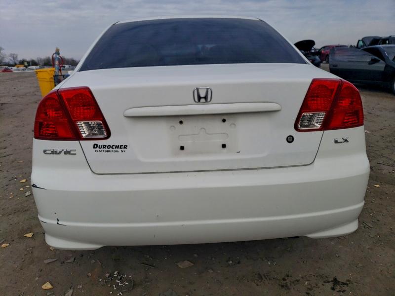Photo 6 from auction – 2004 HONDA CIVIC LX with VIN 2HGES16514H533342
