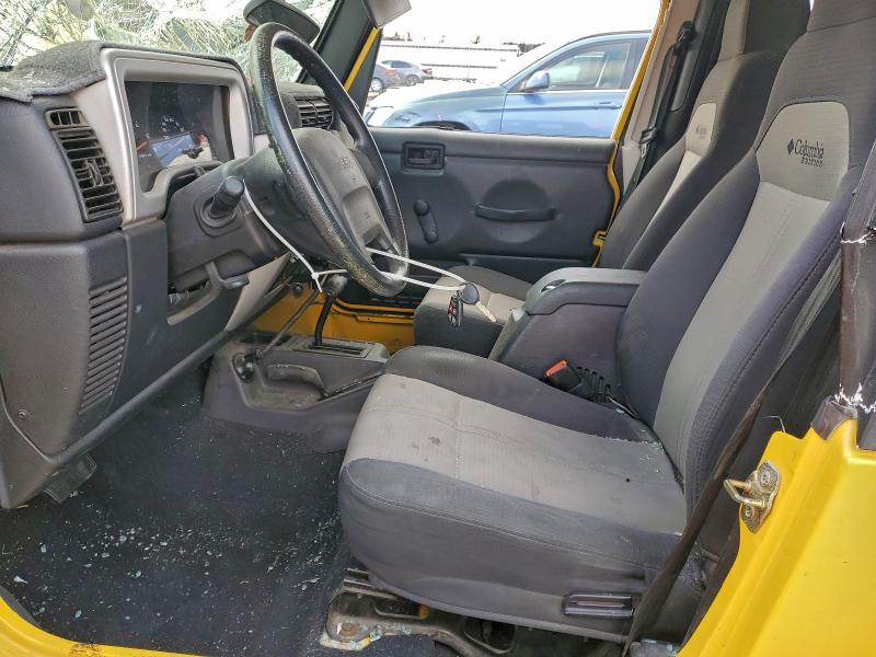 Photo 7 from auction – 2004 JEEP WRANGLER X with VIN 1J4FA39S34P724527