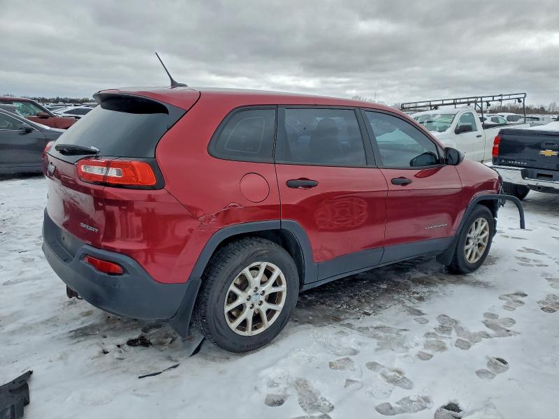 Photo 3 from auction – 2015 JEEP CHEROKEE S with VIN 1C4PJMAB7FW587788