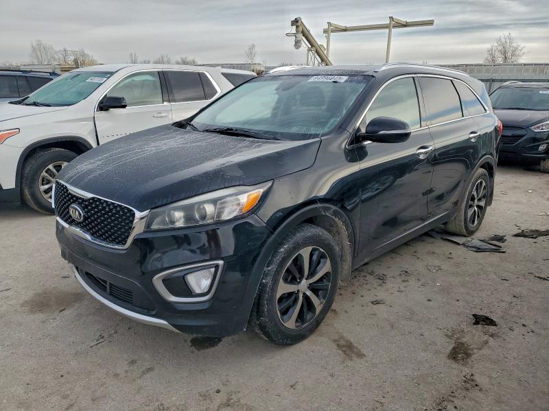 KIA SORENTO EX 2018 with VIN 5XYPH4A56JG346784 - Photo from auction
