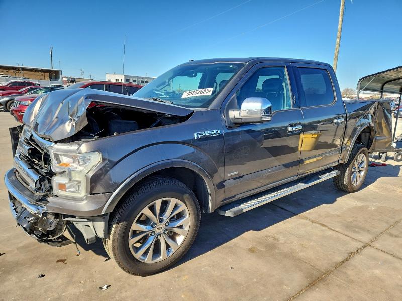 FORD F150 SUPER 2017 with VIN 1FTEW1CG7HKD30379 - Photo from auction