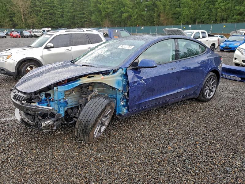 TESLA MODEL 3 2023 with VIN 5YJ3E1EB9PF635048 - Photo from auction