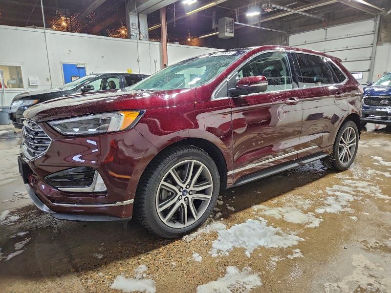 FORD EDGE TITAN 2019 with VIN 2FMPK4K99KBC62835 - Photo from auction