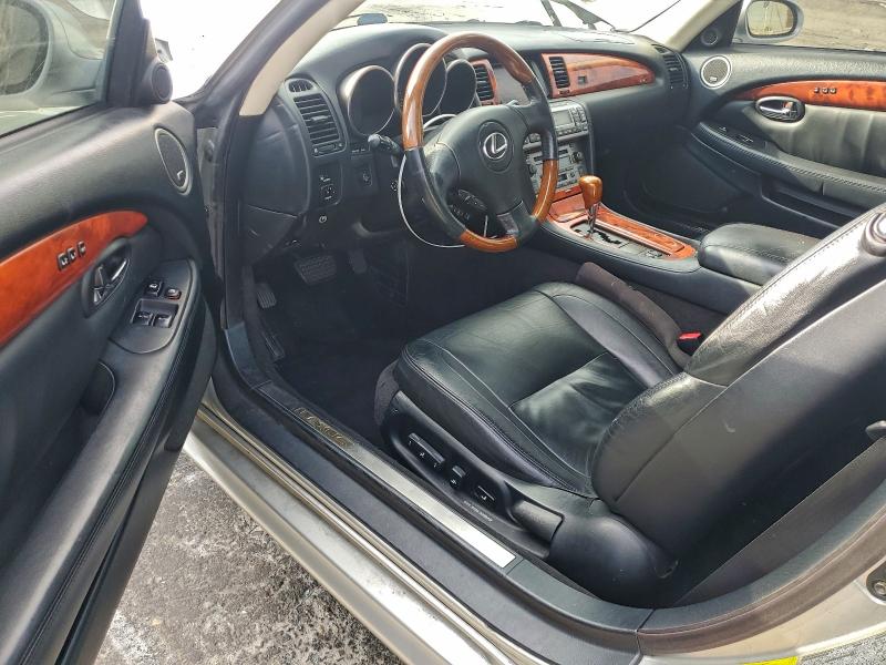 Photo 8 from auction – 2002 LEXUS SC 430 with VIN JTHFN48Y320005322