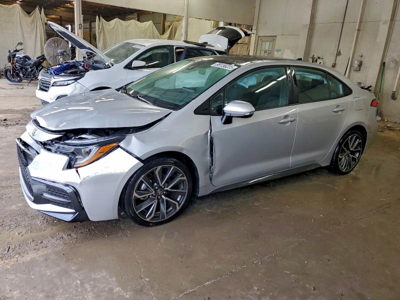TOYOTA COROLLA SE 2022 with VIN 5YFS4MCE1NP116784 - Photo from auction