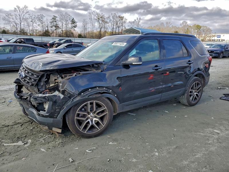 FORD EXPLORER S 2016 with VIN 1FM5K8GT6GGB25371 - Photo from auction