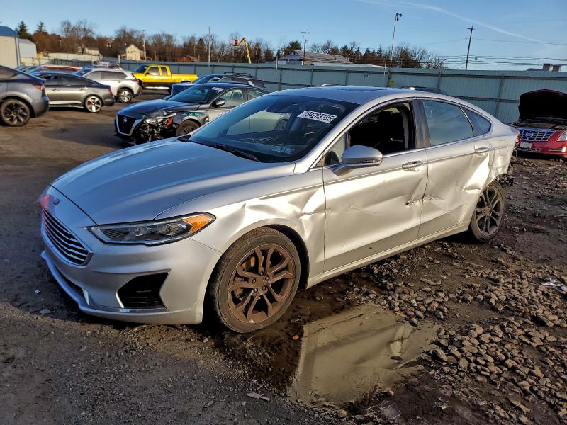 FORD FUSION SEL 2019 with VIN 3FA6P0CD6KR110161 - Photo from auction