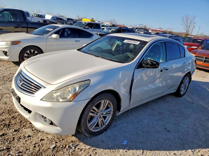 INFINITI G37 2011 with VIN JN1CV6AR3BM352566 - Photo from auction