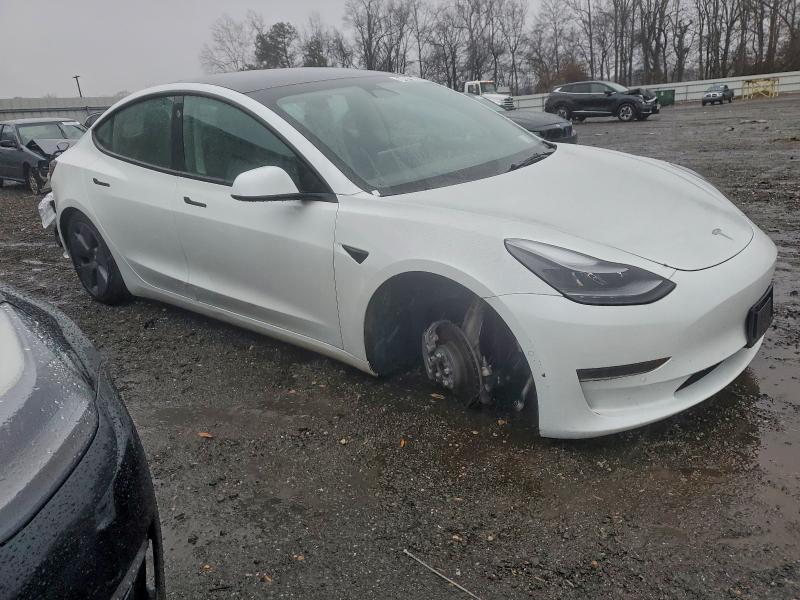 Photo 4 from auction – 2022 TESLA MODEL 3 with VIN 5YJ3E1EA7NF369789