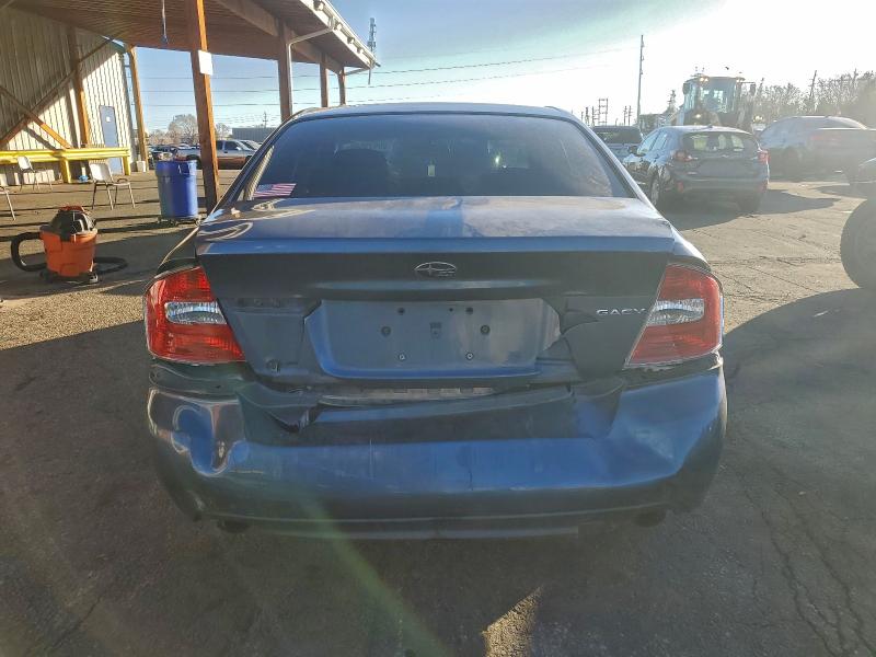 Photo 6 from auction – 2006 SUBARU LEGACY 2.5 with VIN 4S3BL626X67211713