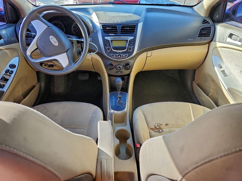 Photo 8 from auction – 2013 HYUNDAI ACCENT GLS with VIN KMHCT4AE5DU459847