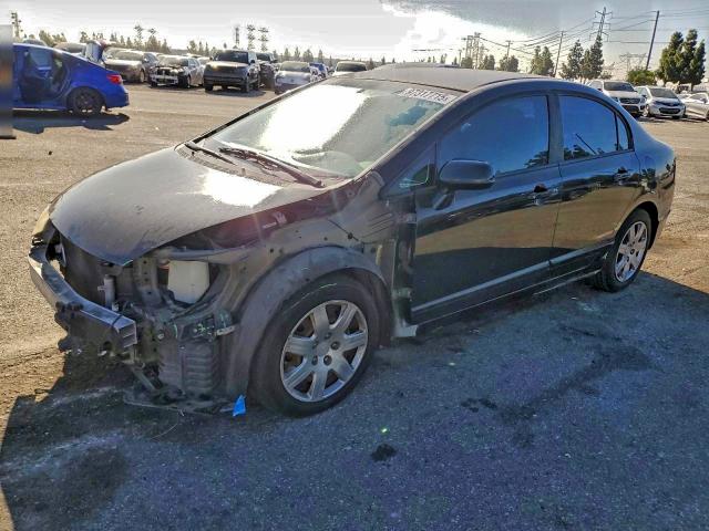 HONDA CIVIC LX 2010 with VIN 19XFA1F51AE076349 - Photo from auction