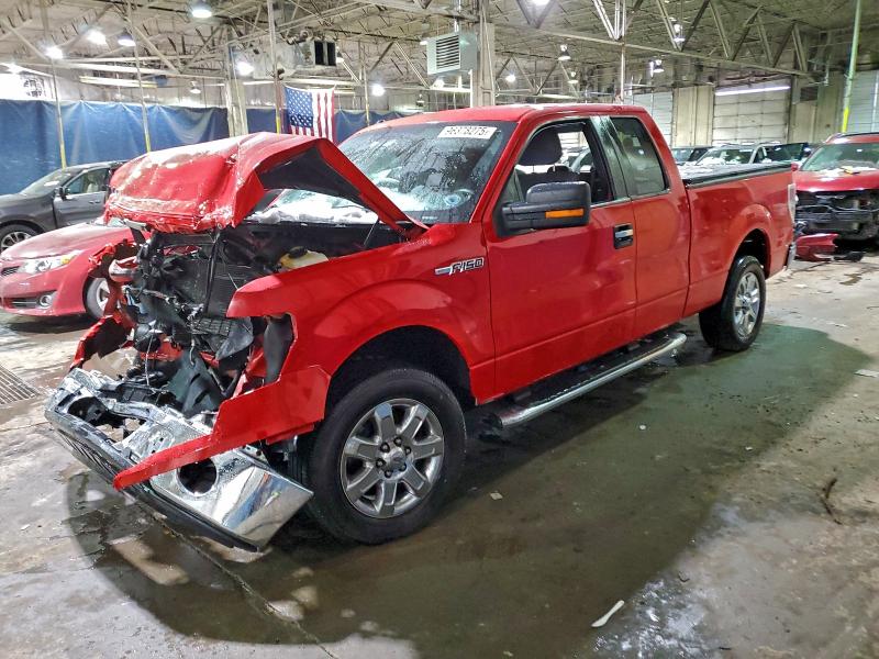FORD F150 SUPER 2013 with VIN 1FTEX1CM4DFD40101 - Photo from auction