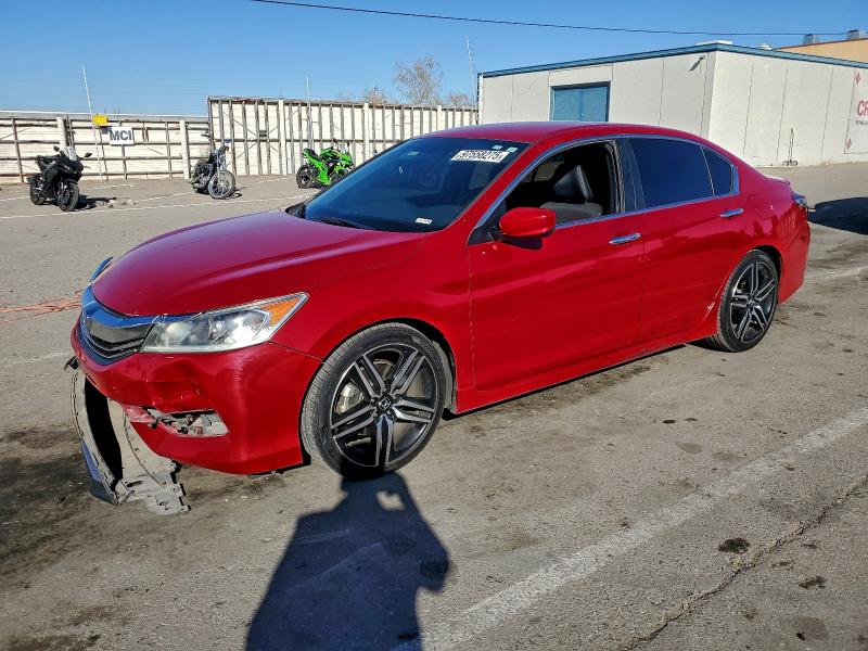 Photo 1 from auction – 2017 HONDA ACCORD with VIN 1HGCR2F57HA296966