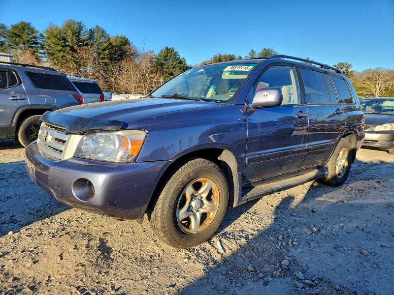 TOYOTA HIGHLANDER 2006 with VIN JTEGD21AX60141488 - Photo from auction