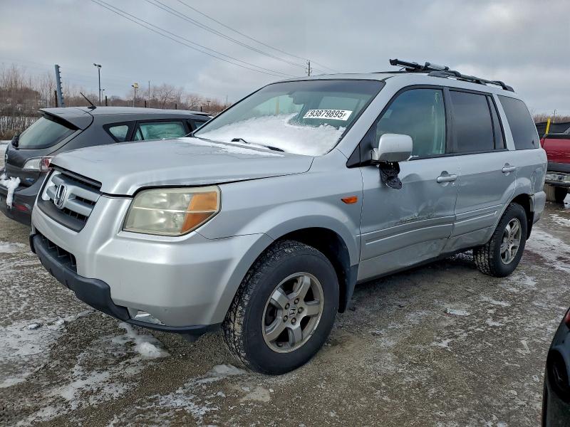 HONDA PILOT EX 2006 with VIN 2HKYF18616H526892 - Photo from auction