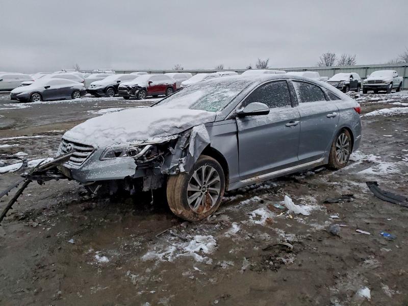HYUNDAI SONATA SPO 2016 with VIN 5NPE34AF9GH359108 - Photo from auction
